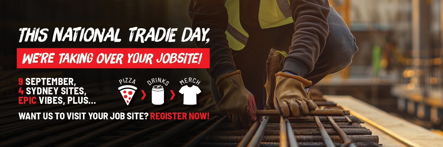 National Tradie Day 2026 promotional banner